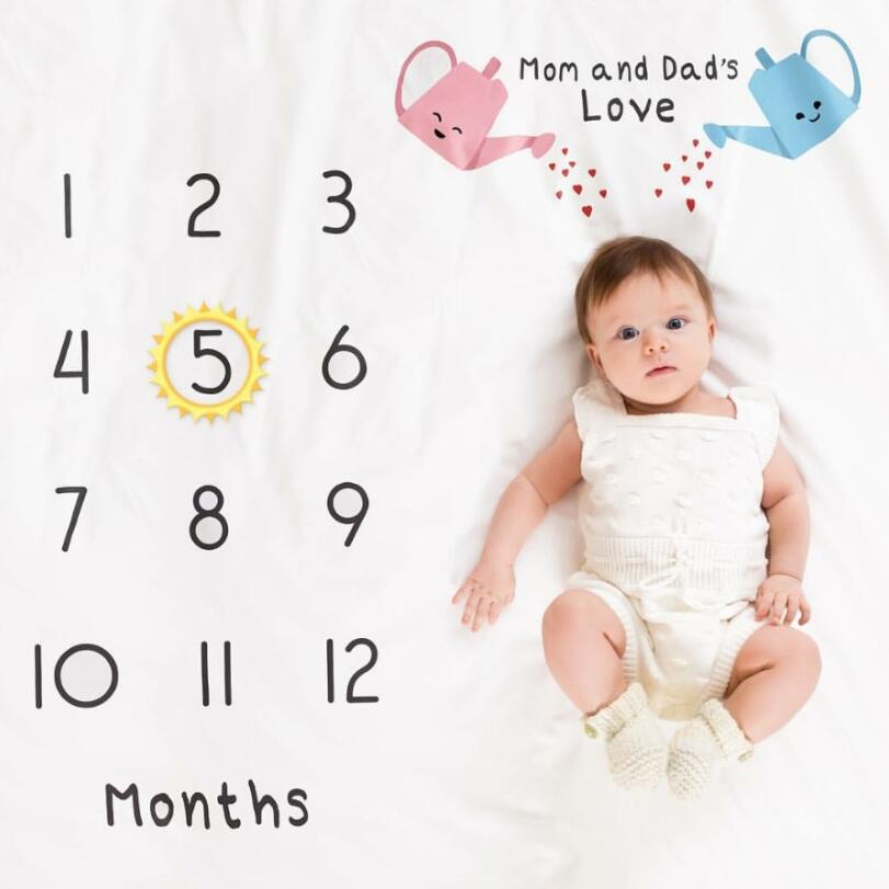Milestone Photo Background Blankets