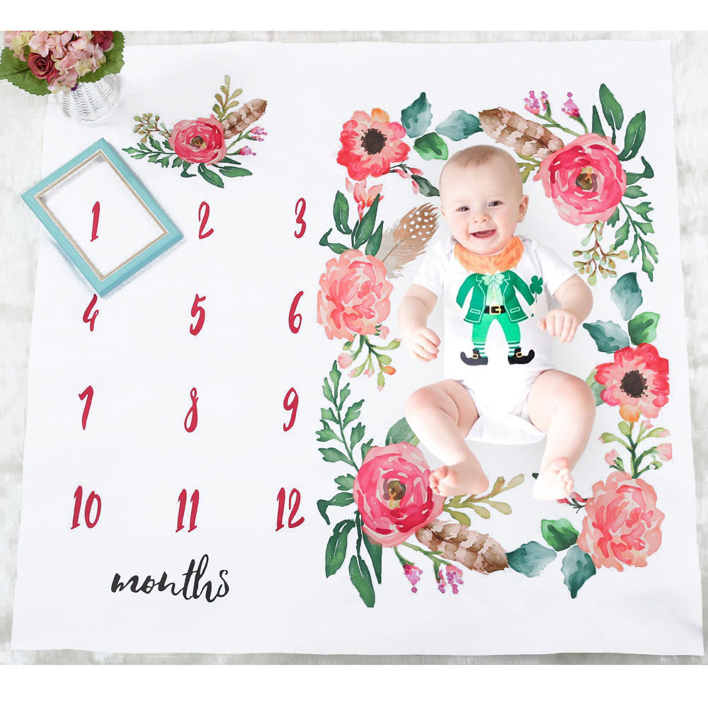 Milestone Photo Background Blankets