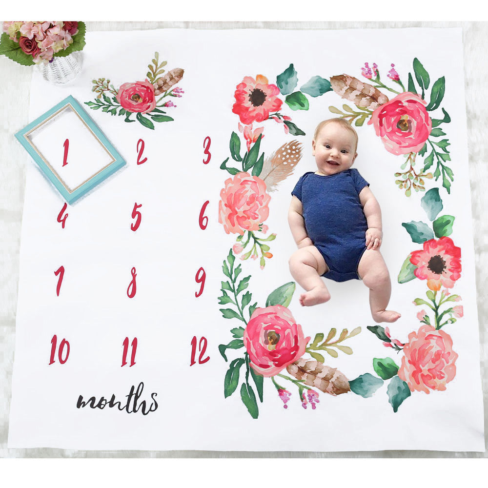 Milestone Photo Background Blankets